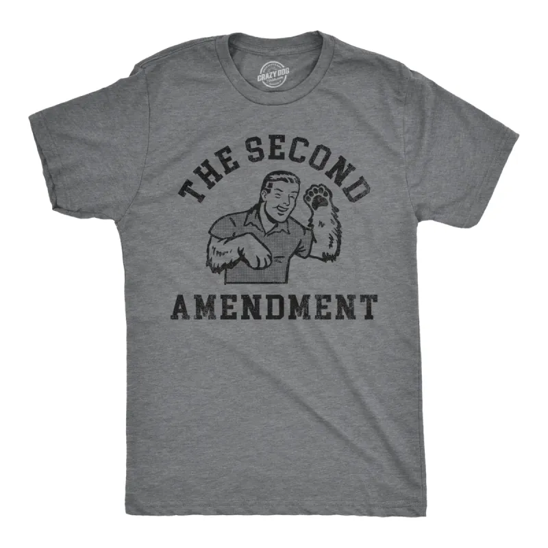 The Second Amendment Men's T Shirt sold by Crazy Dog T-Shirts