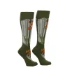 I Like Big Bucks And I Cannot Lie Compression Socks sold by Crazy Dog T-Shirts