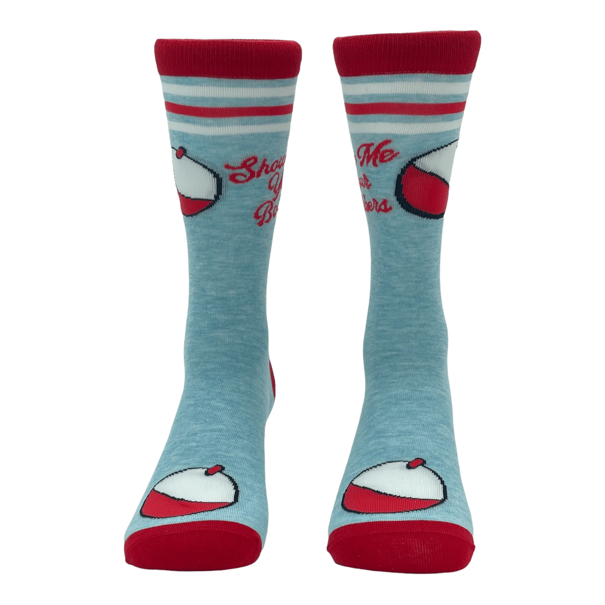 Men's Show Me Your Bobbers Socks sold by Crazy Dog T-Shirts product image thumbnail 3