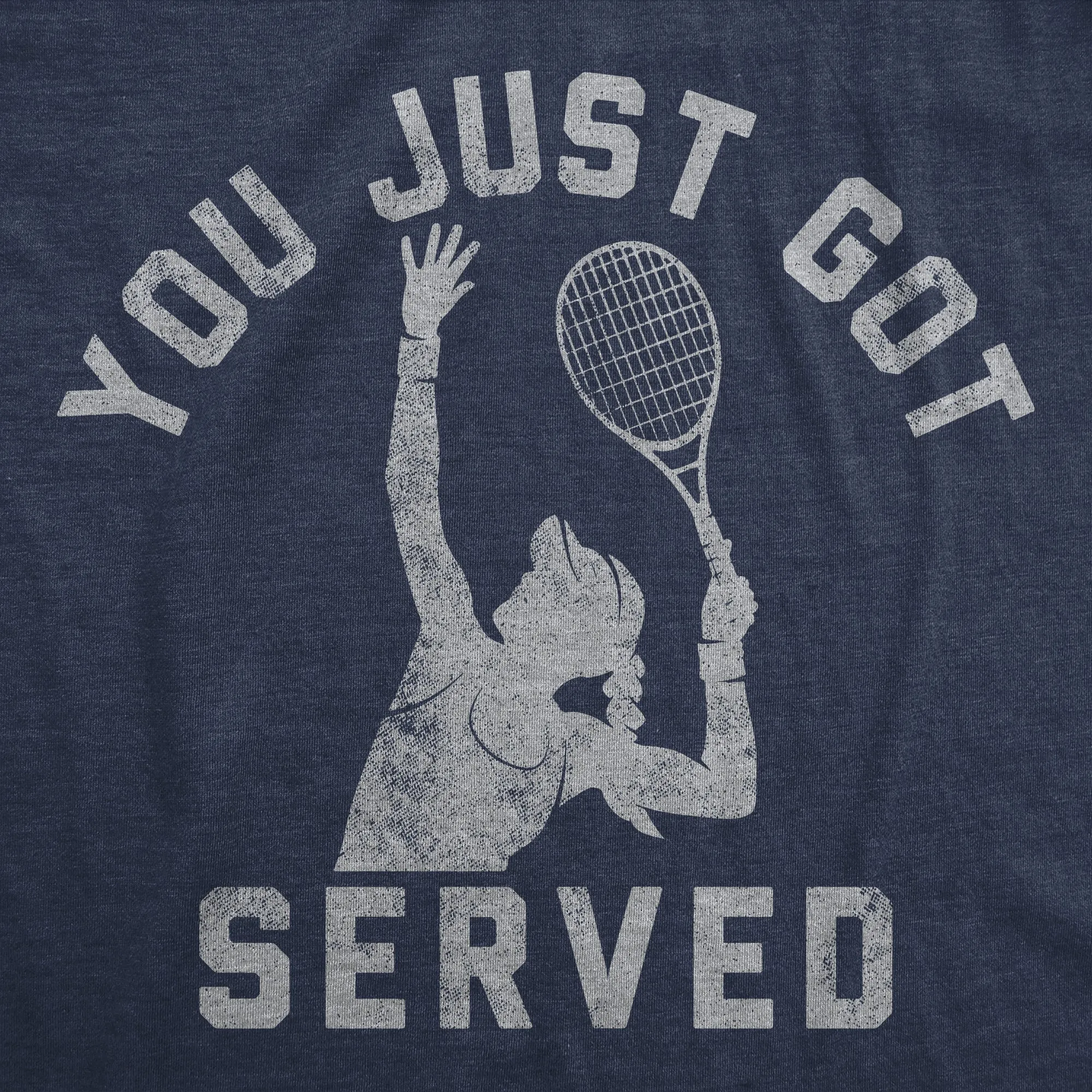 You Just Got Served Tennis Women's T Shirt sold by Crazy Dog T-Shirts product image thumbnail 2