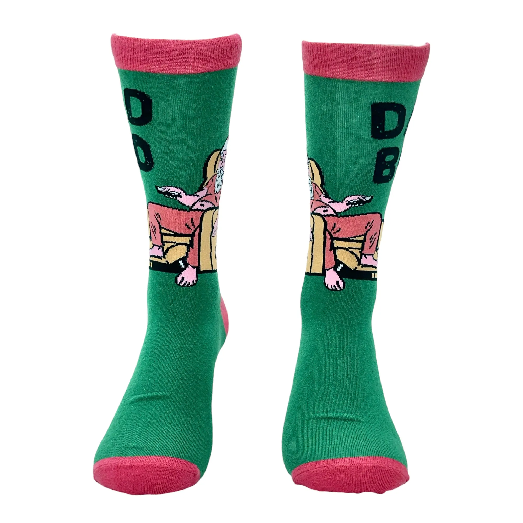 Men's Dad Bod Santa Socks sold by Crazy Dog T-Shirts product image thumbnail 3
