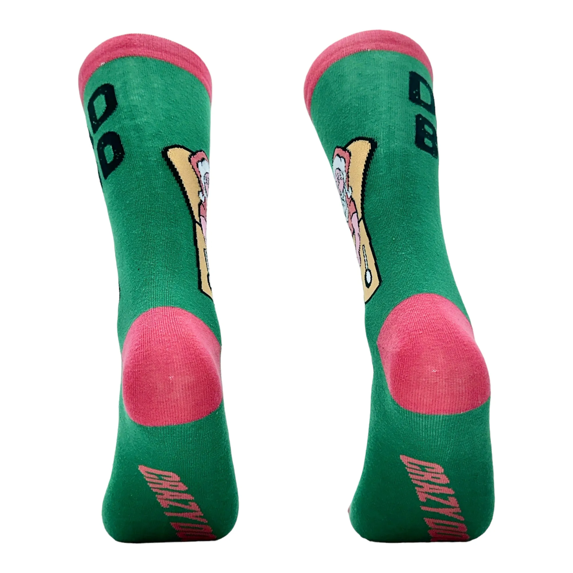 Men's Dad Bod Santa Socks sold by Crazy Dog T-Shirts product image thumbnail 4