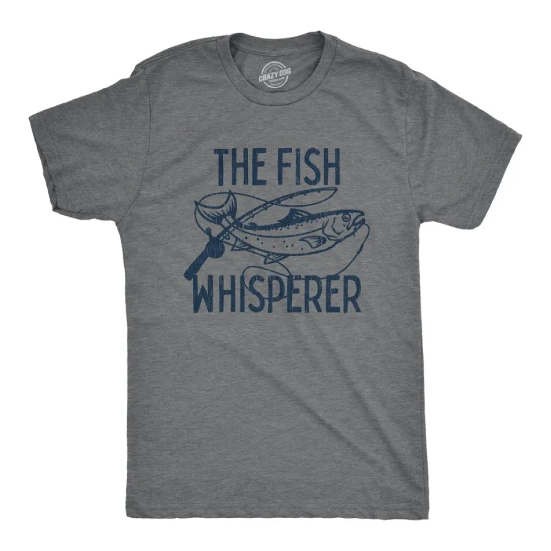 The Fish Whisperer Men's T Shirt sold by Crazy Dog T-Shirts
