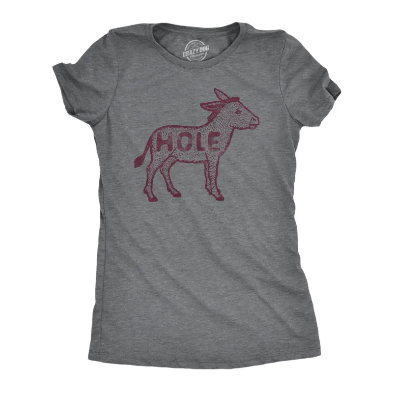 Asshole Donkey Women's T Shirt sold by Crazy Dog T-Shirts
