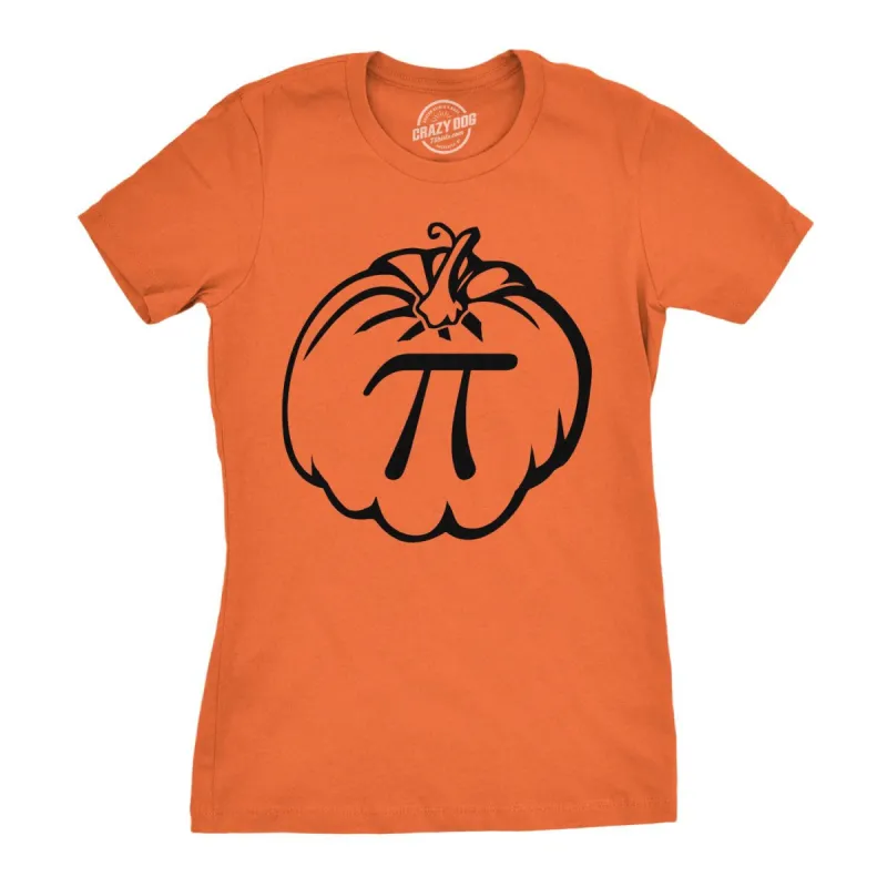 Pumpkin Pi Women's T Shirt sold by Crazy Dog T-Shirts