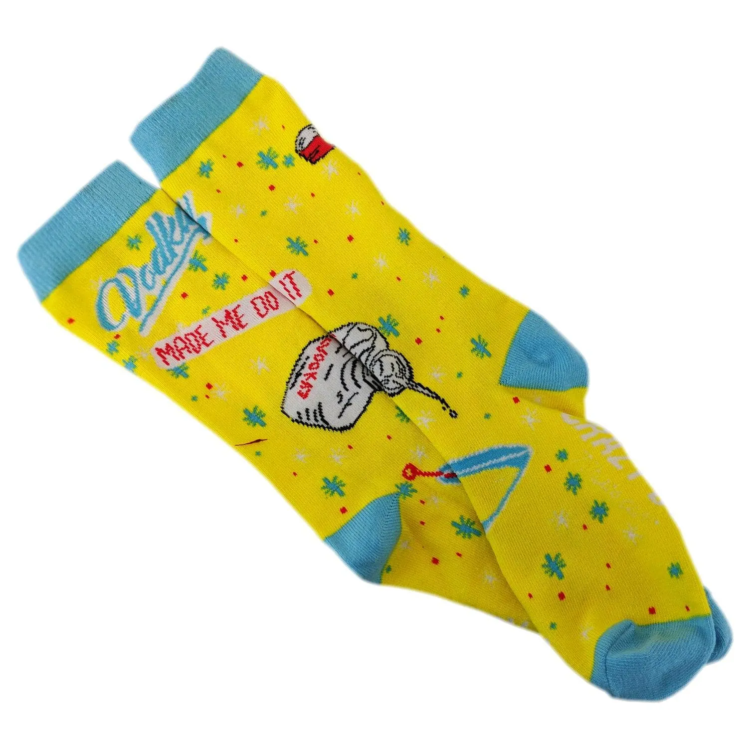 Men's Vodka Made Me Socks sold by Crazy Dog T-Shirts product image thumbnail 2