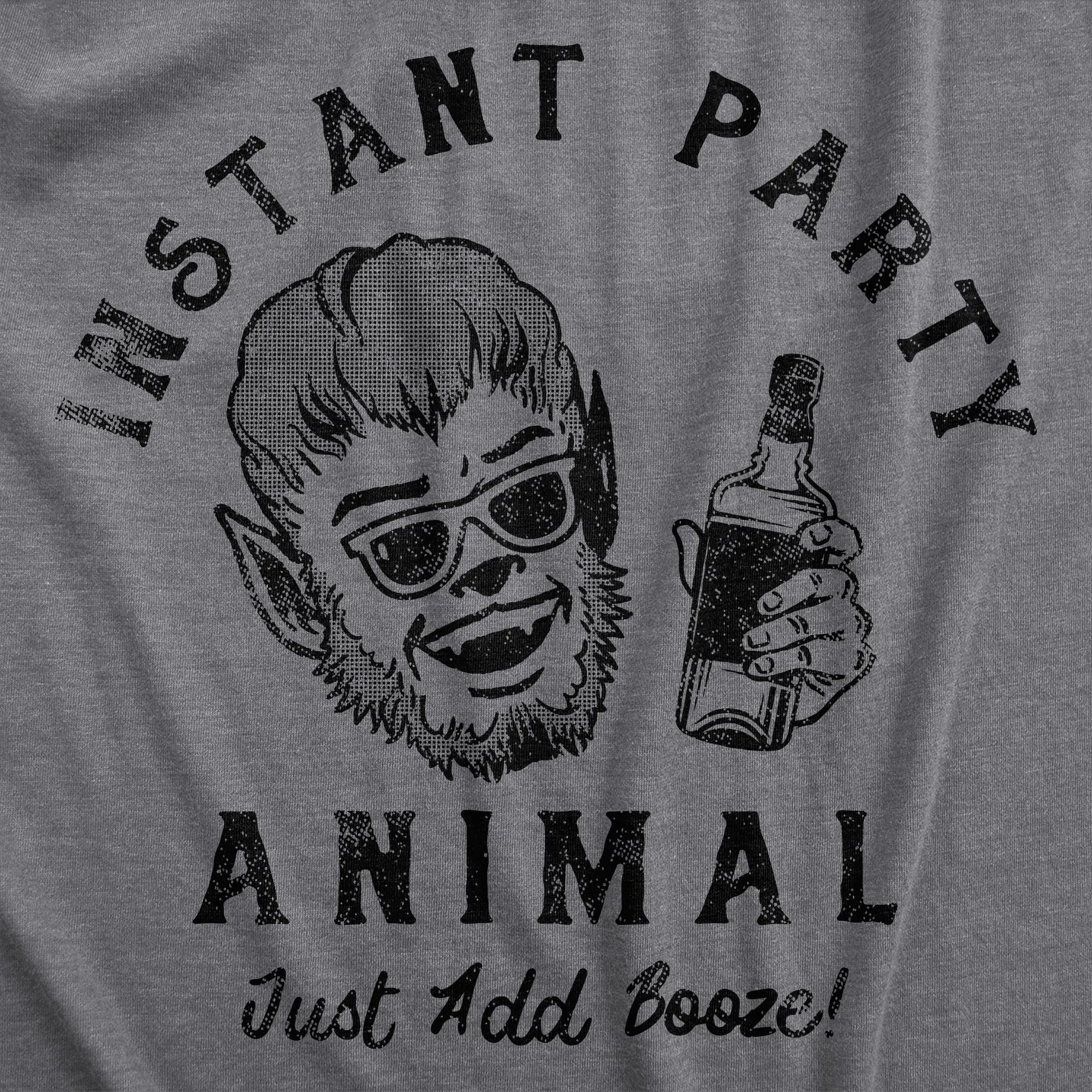 Instant Party Animal Men's T Shirt sold by Crazy Dog T-Shirts product image thumbnail 2
