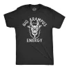 Big Krampus Energy Men's T Shirt sold by Crazy Dog T-Shirts
