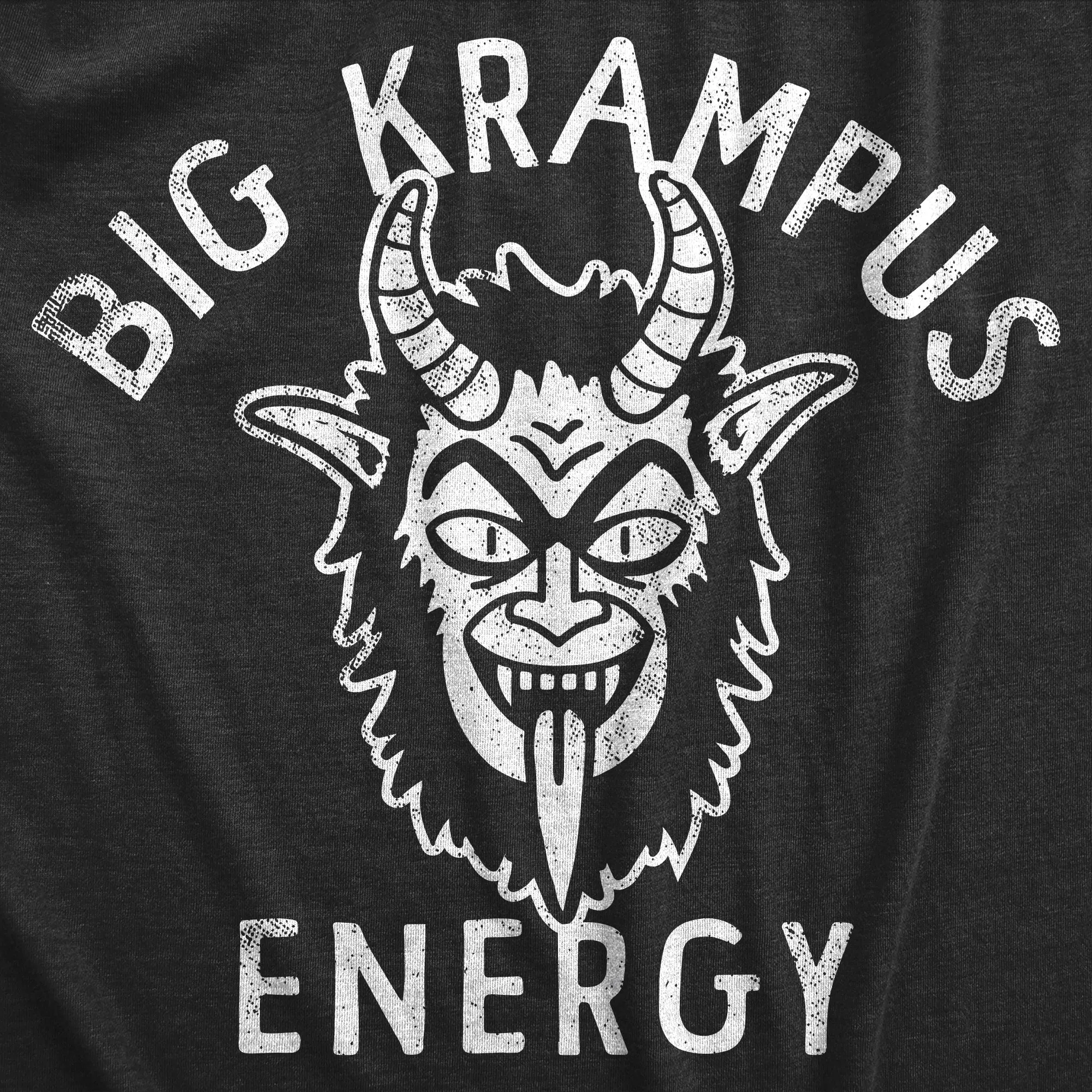 Big Krampus Energy Men's T Shirt sold by Crazy Dog T-Shirts product image thumbnail 2