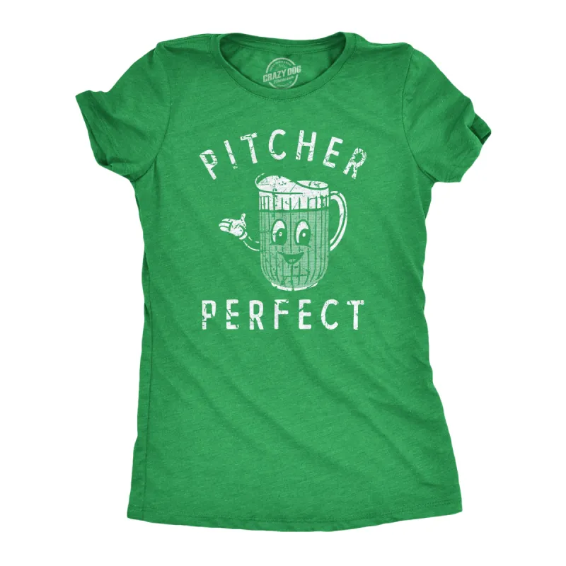 Pitcher Perfect Women's T Shirt sold by Crazy Dog T-Shirts