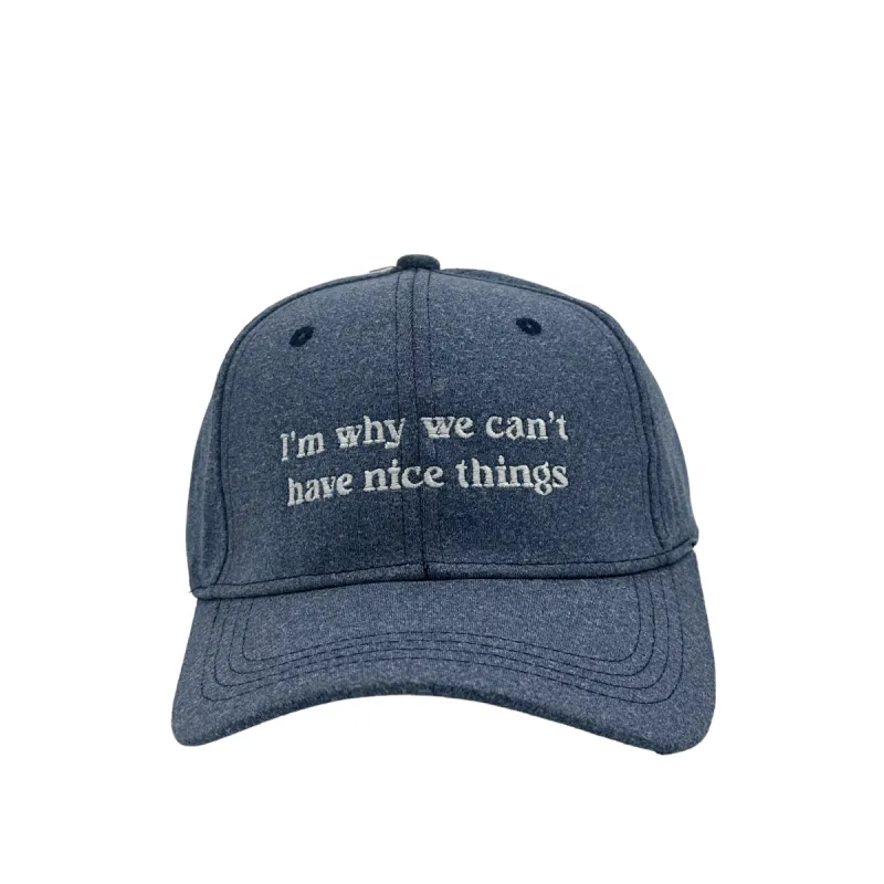 Im Why We Cant Have Nice Things sold by Crazy Dog T-Shirts