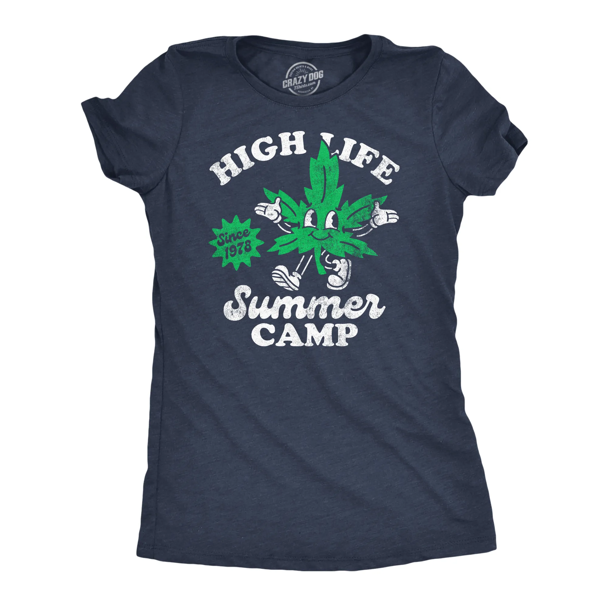 High Life Summer Camp Women's T Shirt sold by Crazy Dog T-Shirts