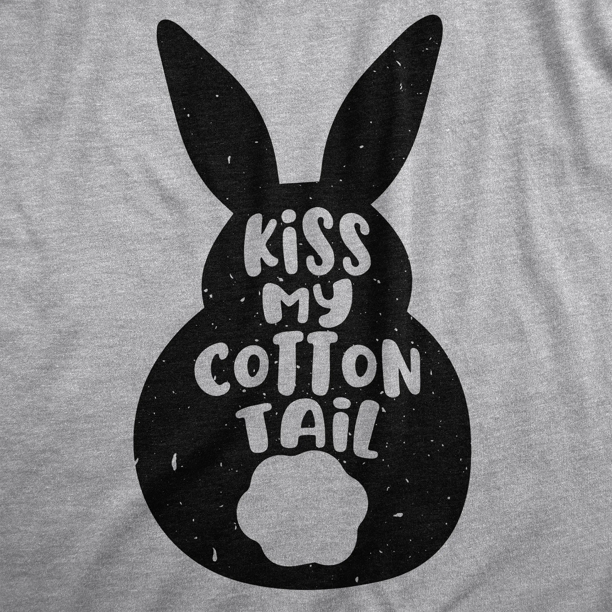 Kiss My Cotton Tail Men's T Shirt sold by Crazy Dog T-Shirts product image thumbnail 2