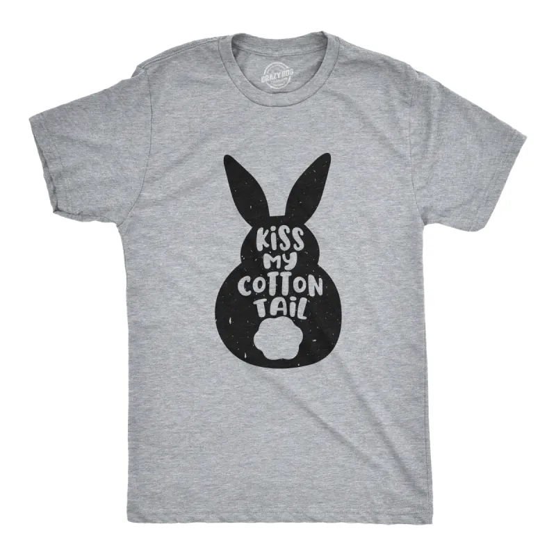 Kiss My Cotton Tail Men's T Shirt sold by Crazy Dog T-Shirts