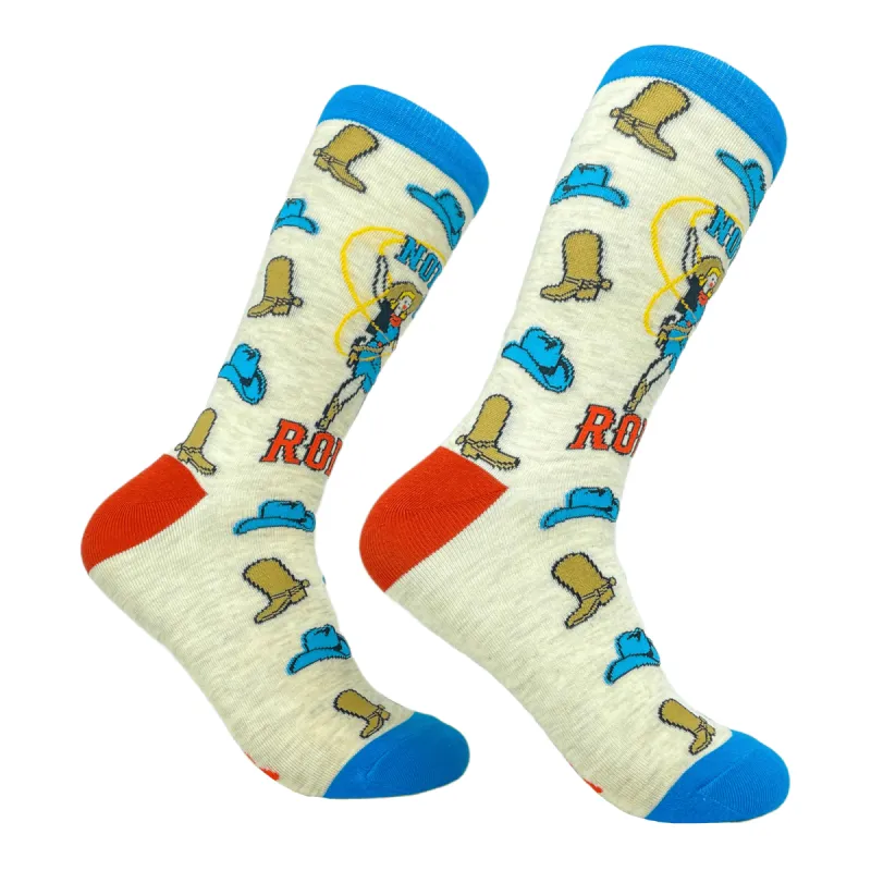 Women's Not My First Rodeo Socks sold by Crazy Dog T-Shirts