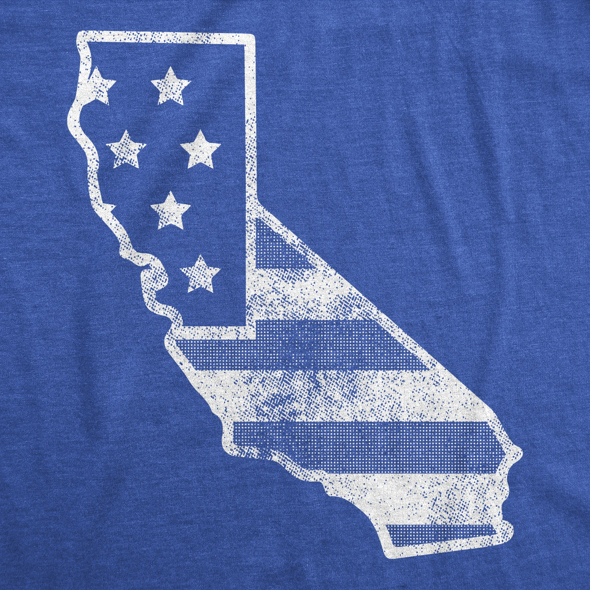 American Flag California Women's T Shirt sold by Crazy Dog T-Shirts product image thumbnail 2