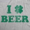 I Clover Beer Men's T Shirt sold by Crazy Dog T-Shirts