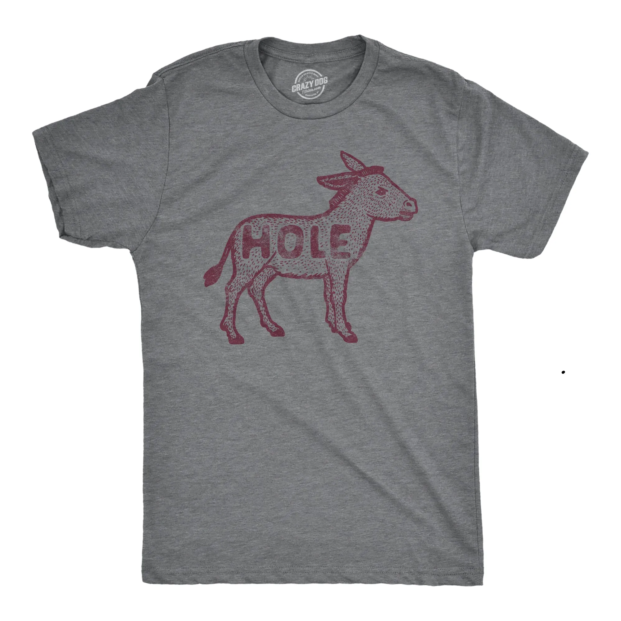 Asshole Donkey Men's T Shirt sold by Crazy Dog T-Shirts