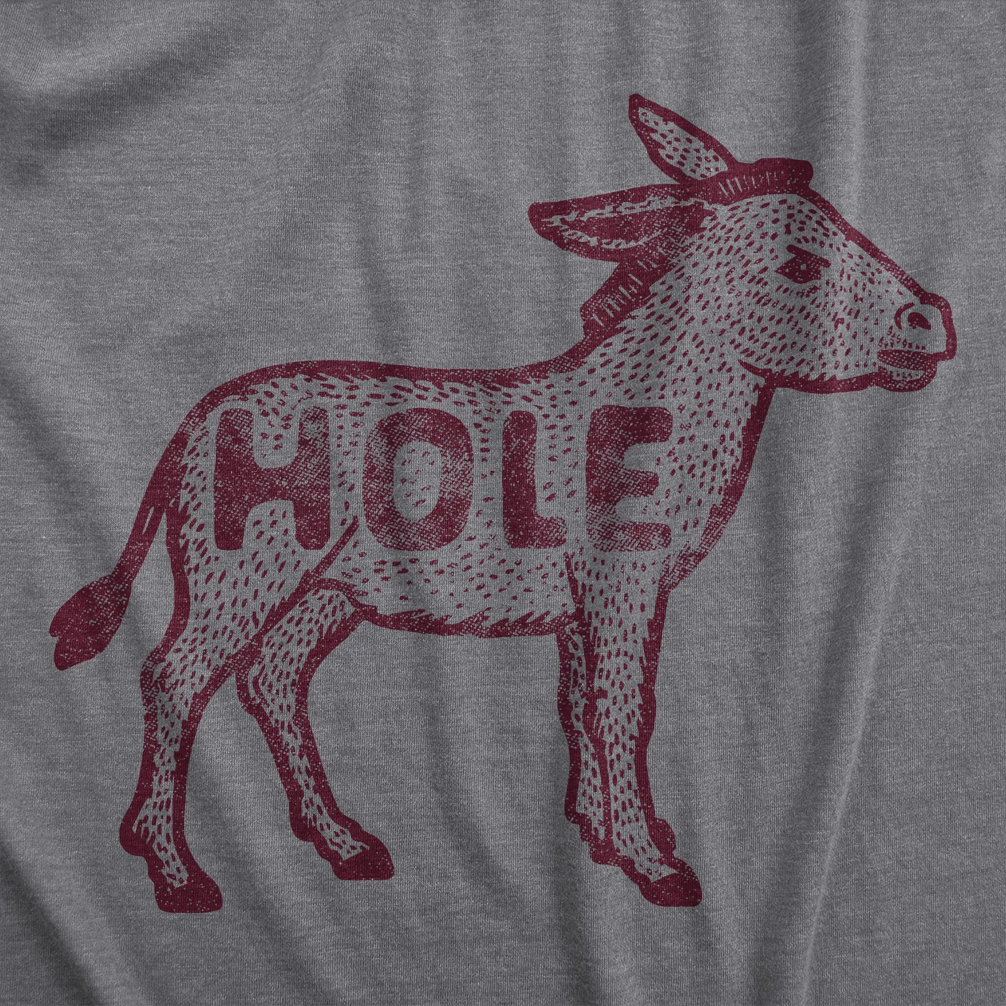 Asshole Donkey Men's T Shirt sold by Crazy Dog T-Shirts product image thumbnail 2