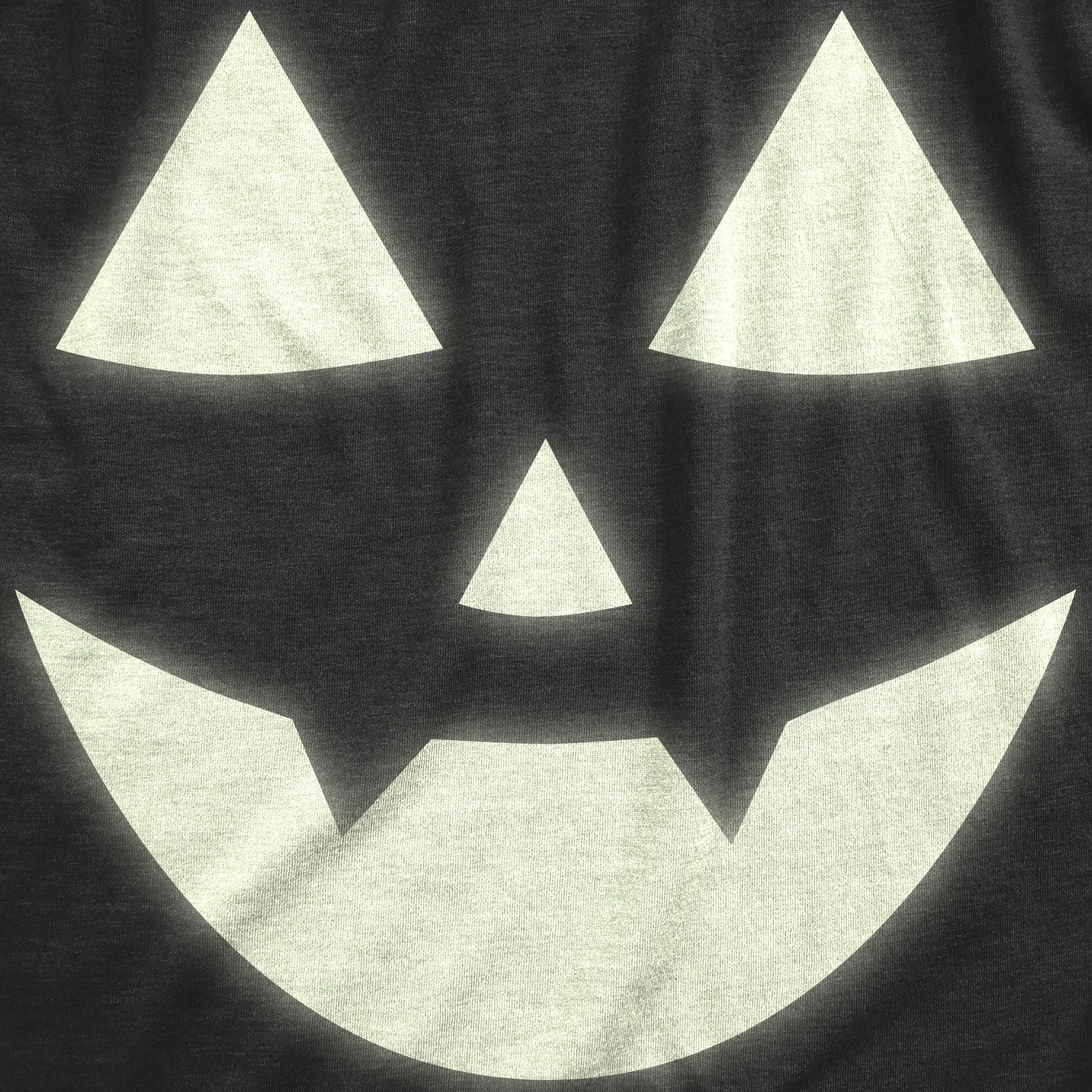 Glow In The Dark Jack O Lantern Men's T Shirt sold by Crazy Dog T-Shirts product image thumbnail 2