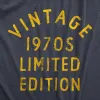 Vintage 1970s Limited Edition Women's T Shirt sold by Crazy Dog T-Shirts