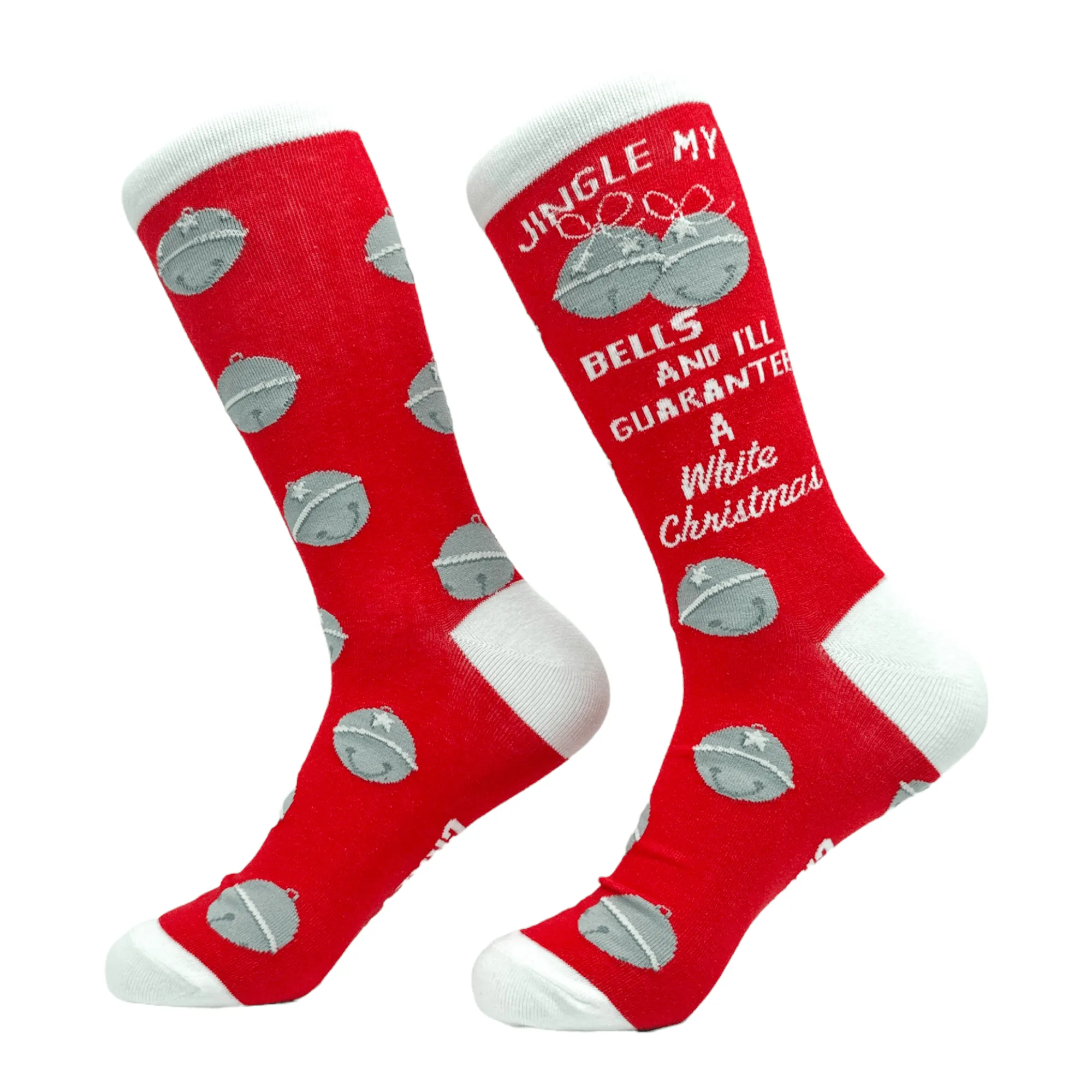 Men's Jingle My Bells Socks sold by Crazy Dog T-Shirts product image thumbnail 2