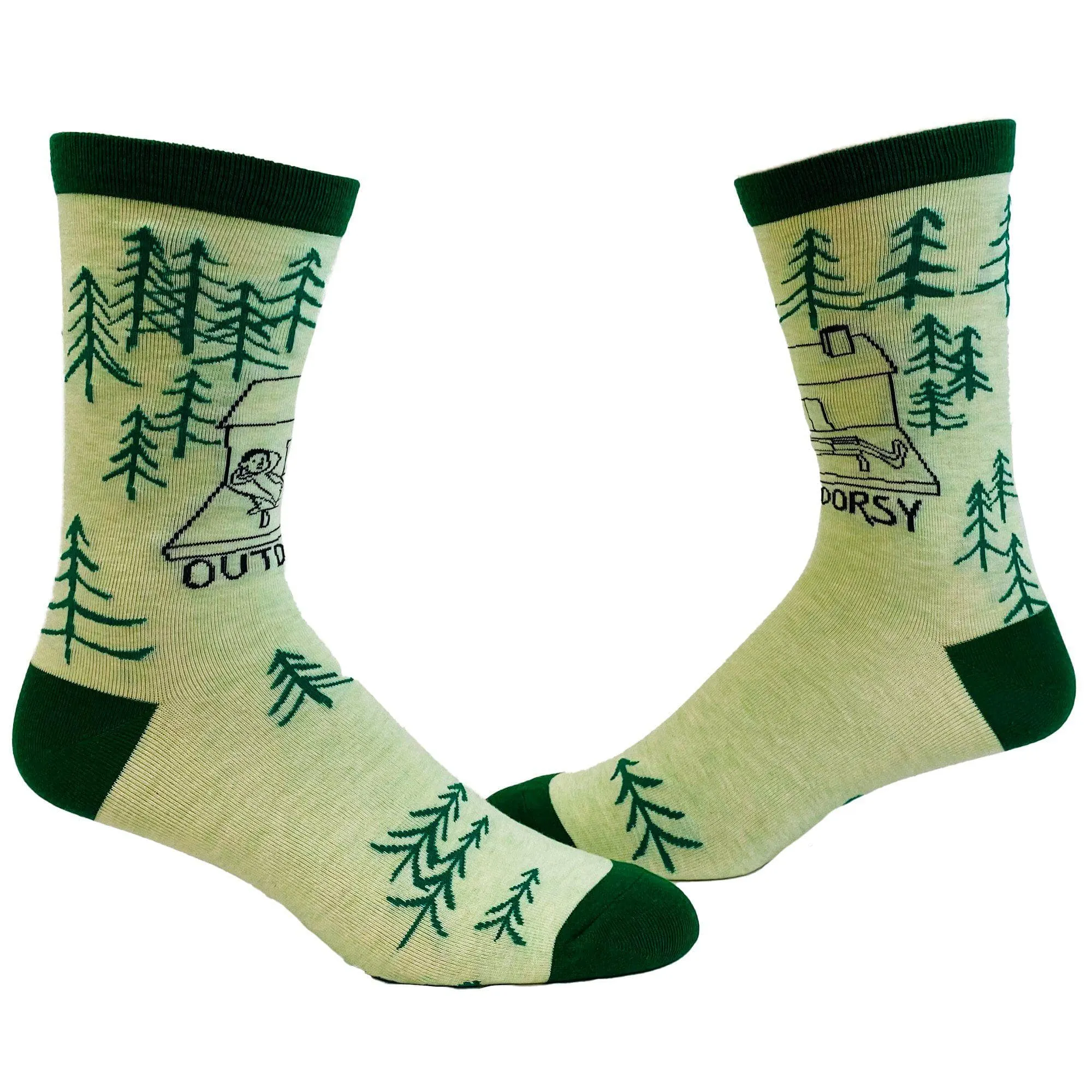 Men's Outdoorsy Socks sold by Crazy Dog T-Shirts