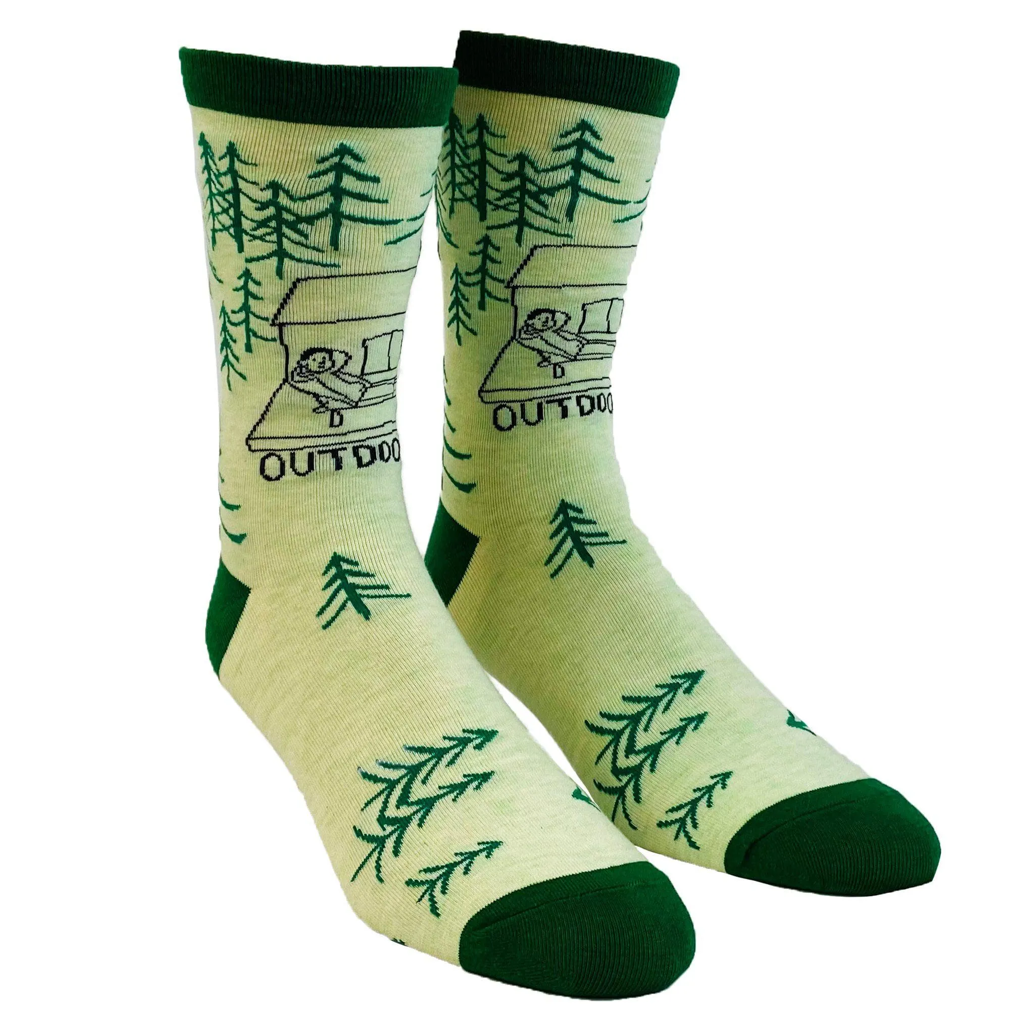 Men's Outdoorsy Socks sold by Crazy Dog T-Shirts product image thumbnail 2
