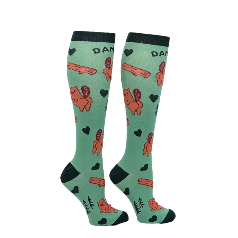 Dam Girl Compression Socks sold by Crazy Dog T-Shirts