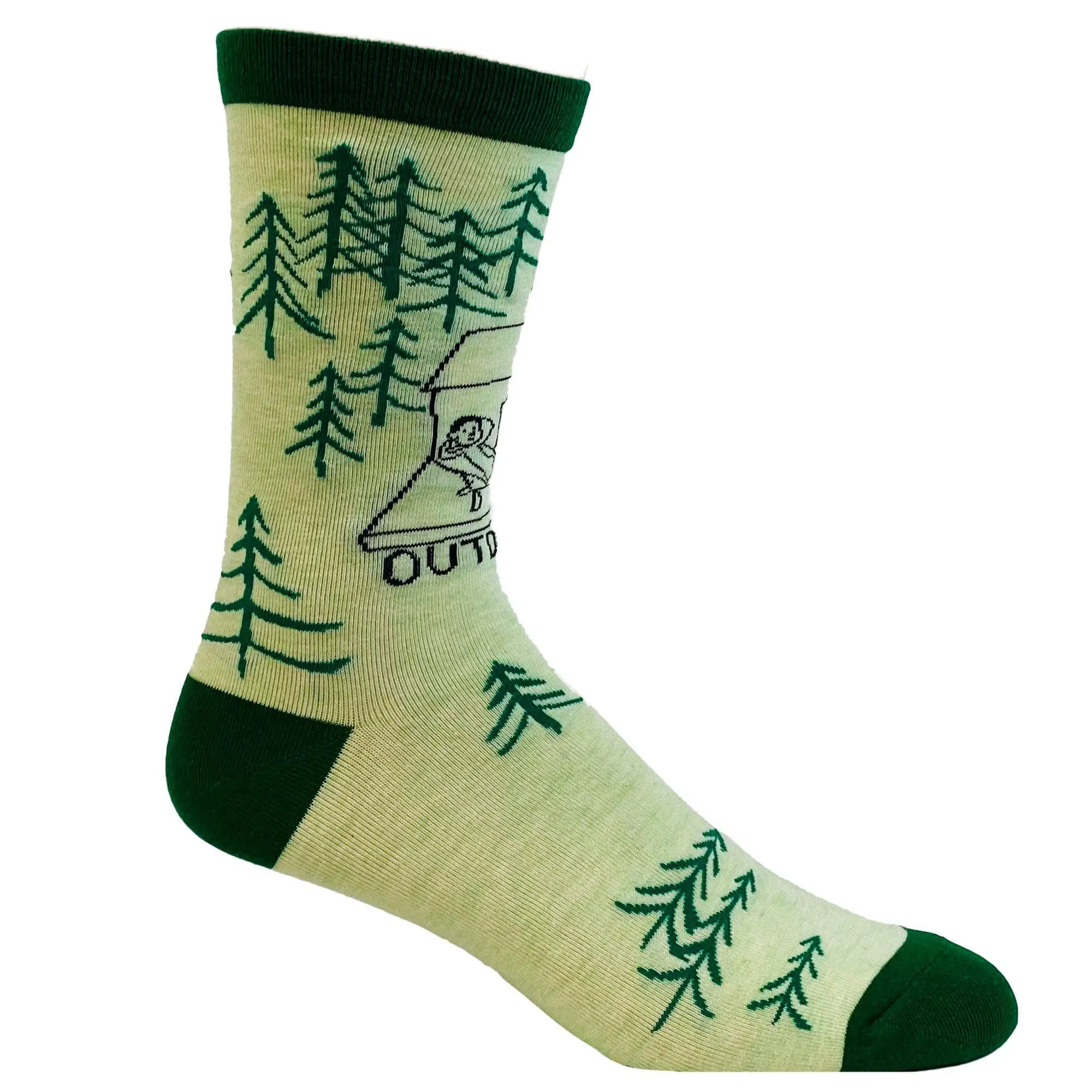 Men's Outdoorsy Socks sold by Crazy Dog T-Shirts product image thumbnail 4