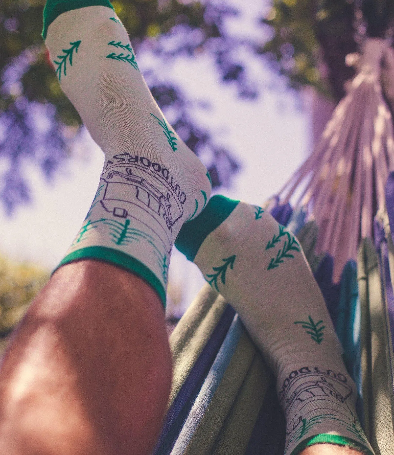 Men's Outdoorsy Socks sold by Crazy Dog T-Shirts product image thumbnail 5