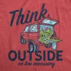 Womens Think Outside No Box Necessary Funny Car Camping Hatchback Funny T Shirt sold by Crazy Dog T-Shirts