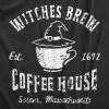 Witches Brew Coffee House Men's T Shirt sold by Crazy Dog T-Shirts