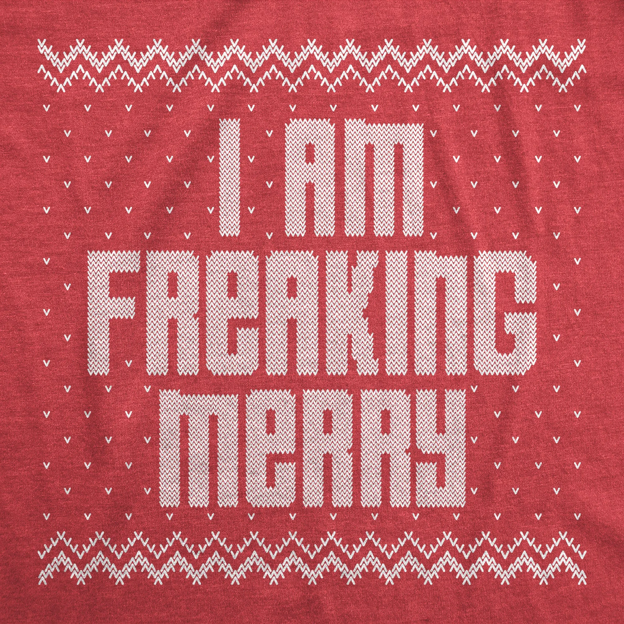 I Am Freaking Merry Men's T Shirt sold by Crazy Dog T-Shirts product image thumbnail 2