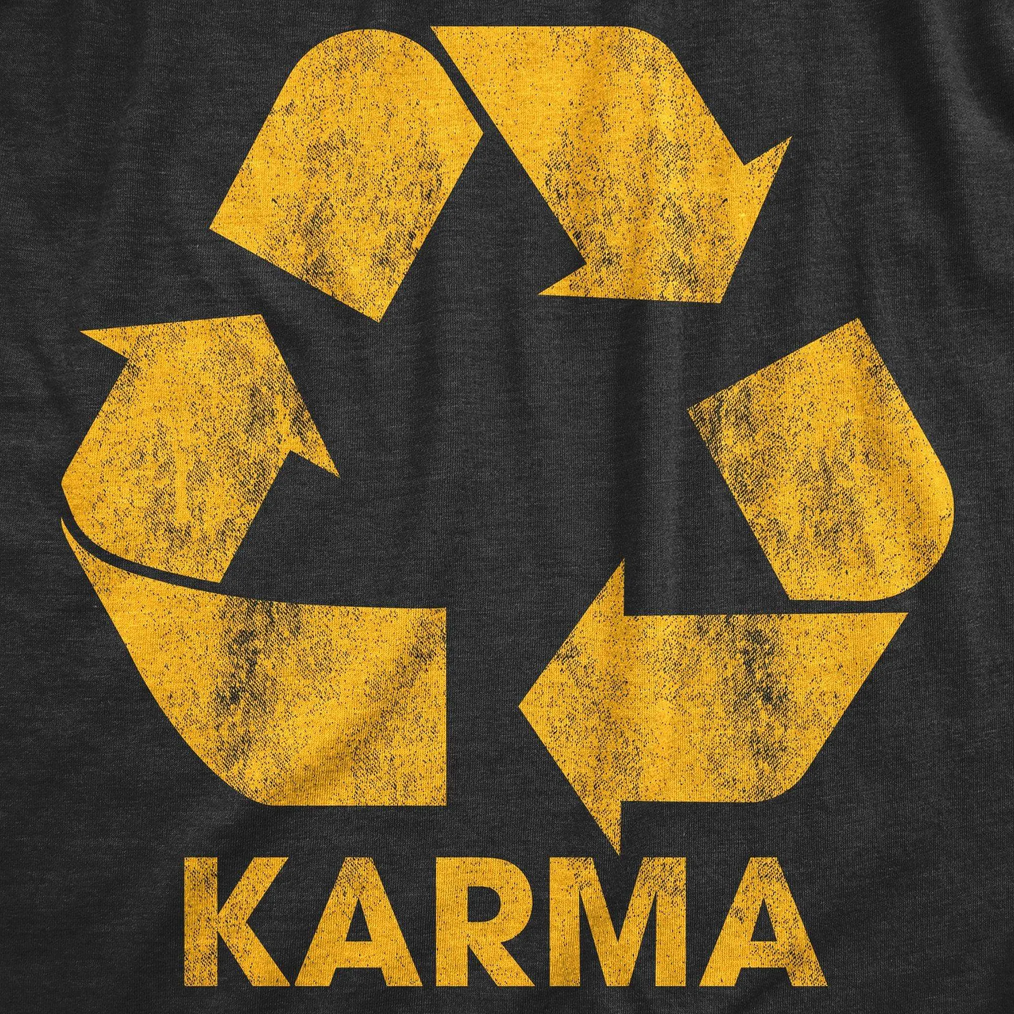 Karma Recycler Women's T Shirt sold by Crazy Dog T-Shirts product image thumbnail 2
