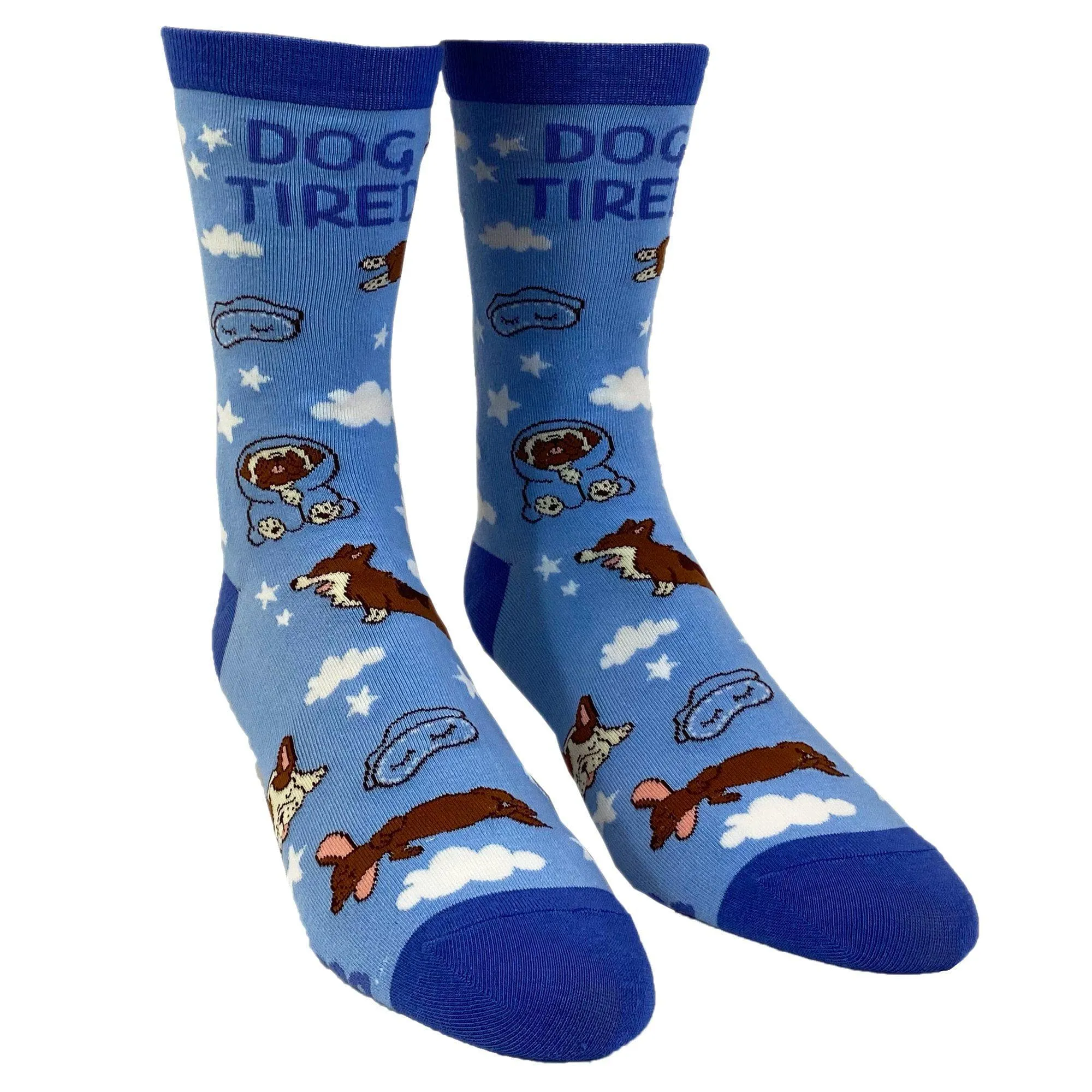 Womens Dog Tired Socks sold by Crazy Dog T-Shirts product image thumbnail 2