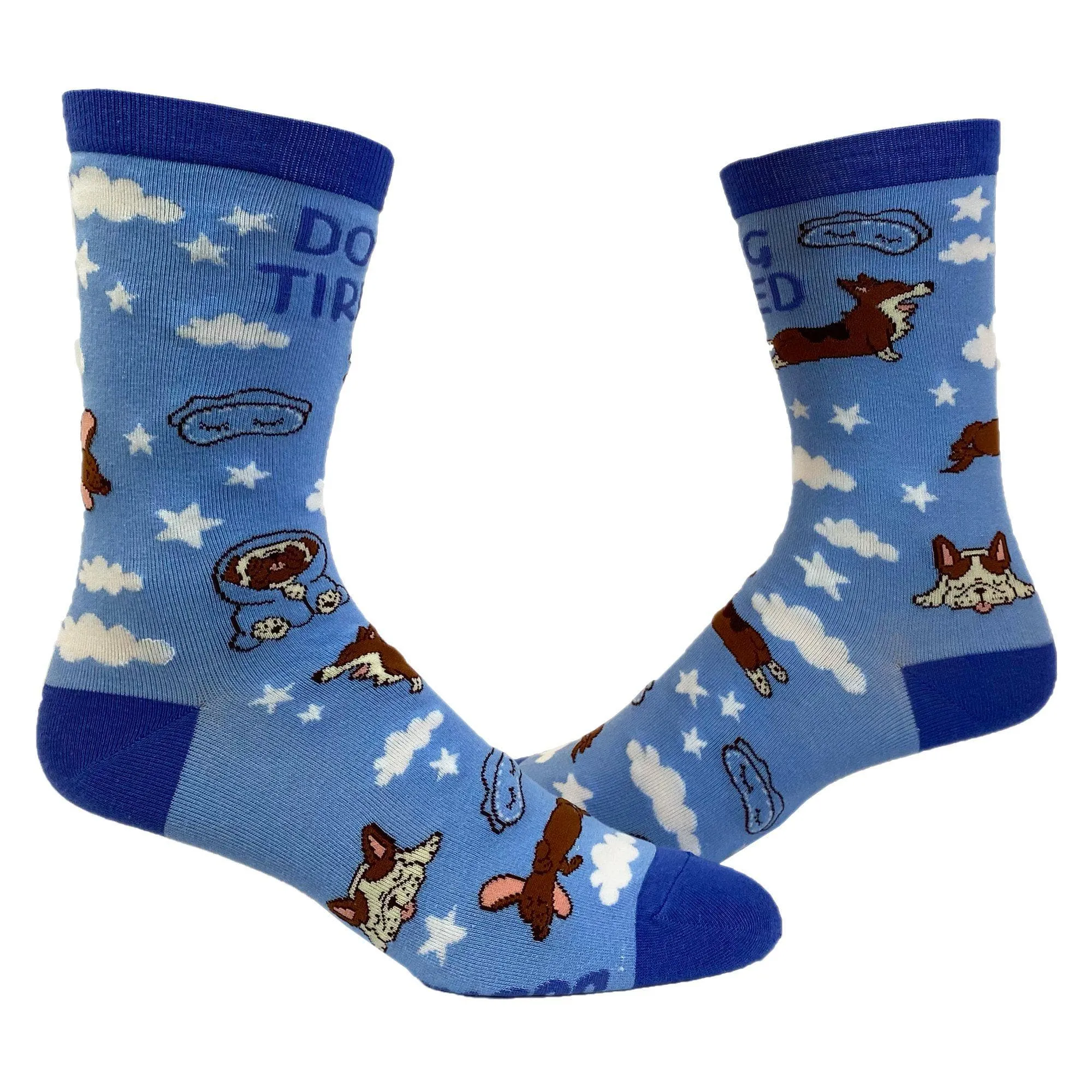 Womens Dog Tired Socks sold by Crazy Dog T-Shirts