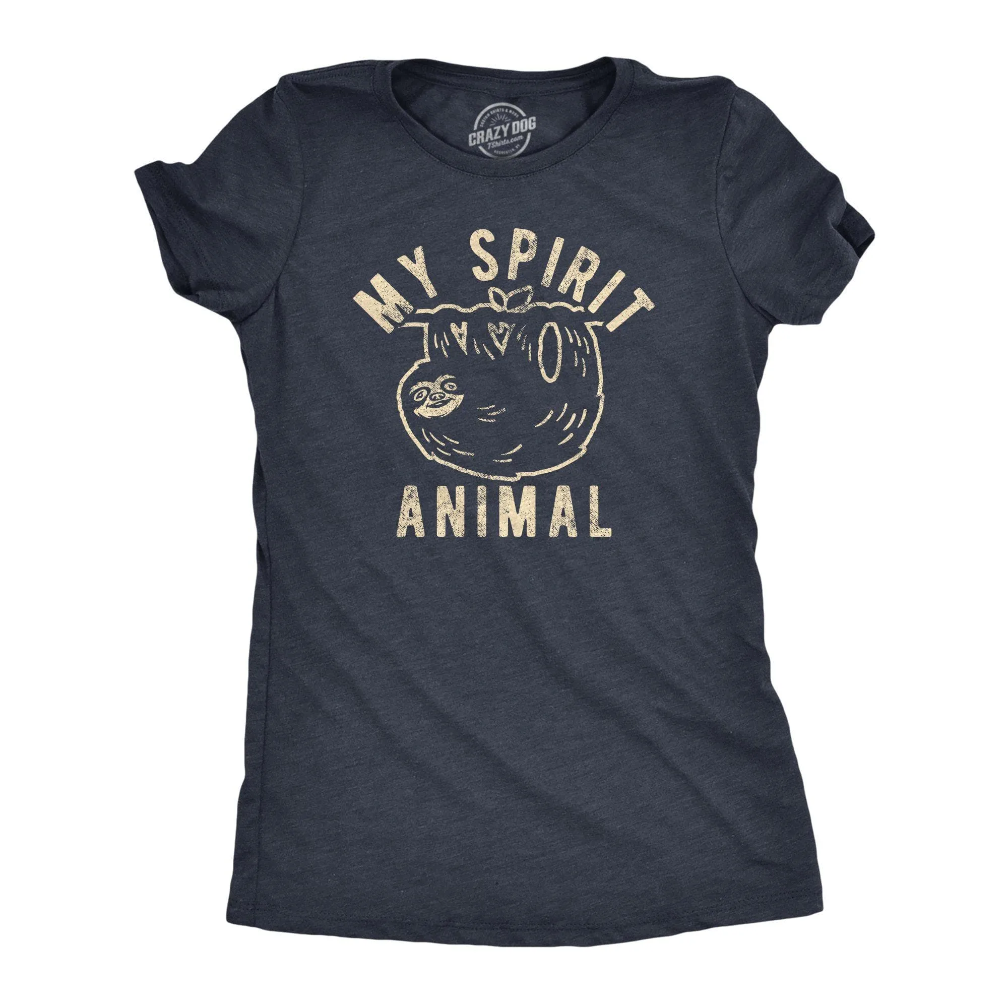 My Spirit Animal: Sloth Women's T Shirt sold by Crazy Dog T-Shirts