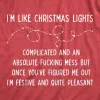I'm Like Christmas Lights Men's T Shirt sold by Crazy Dog T-Shirts