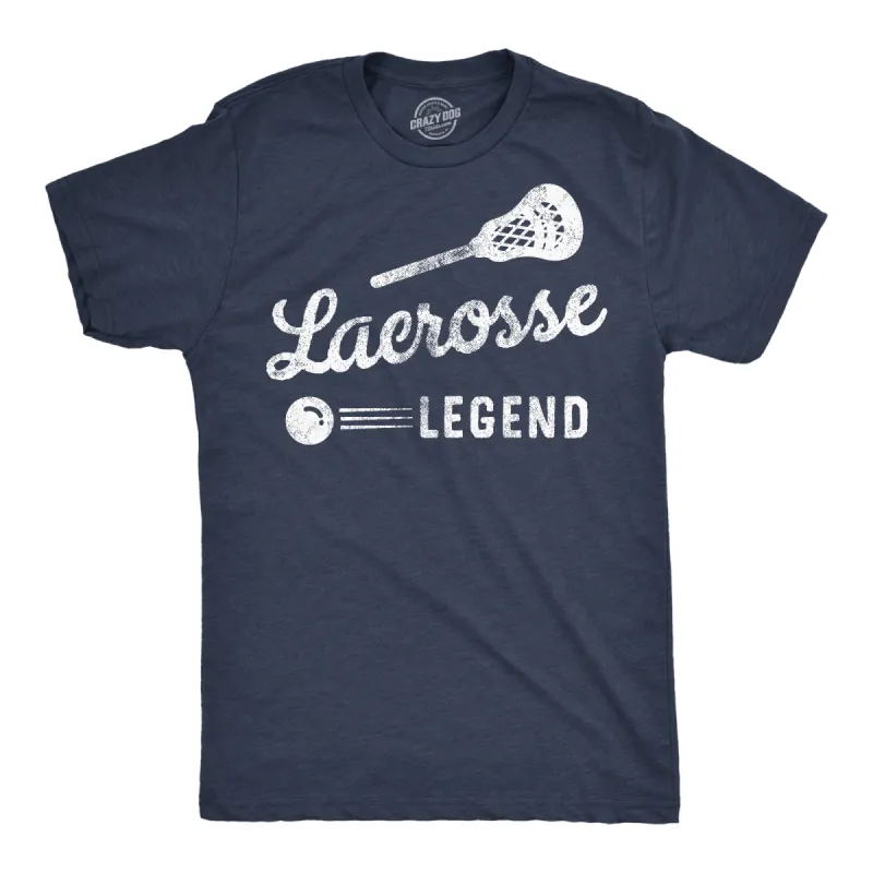 Lacrosse Legend Men's T Shirt sold by Crazy Dog T-Shirts