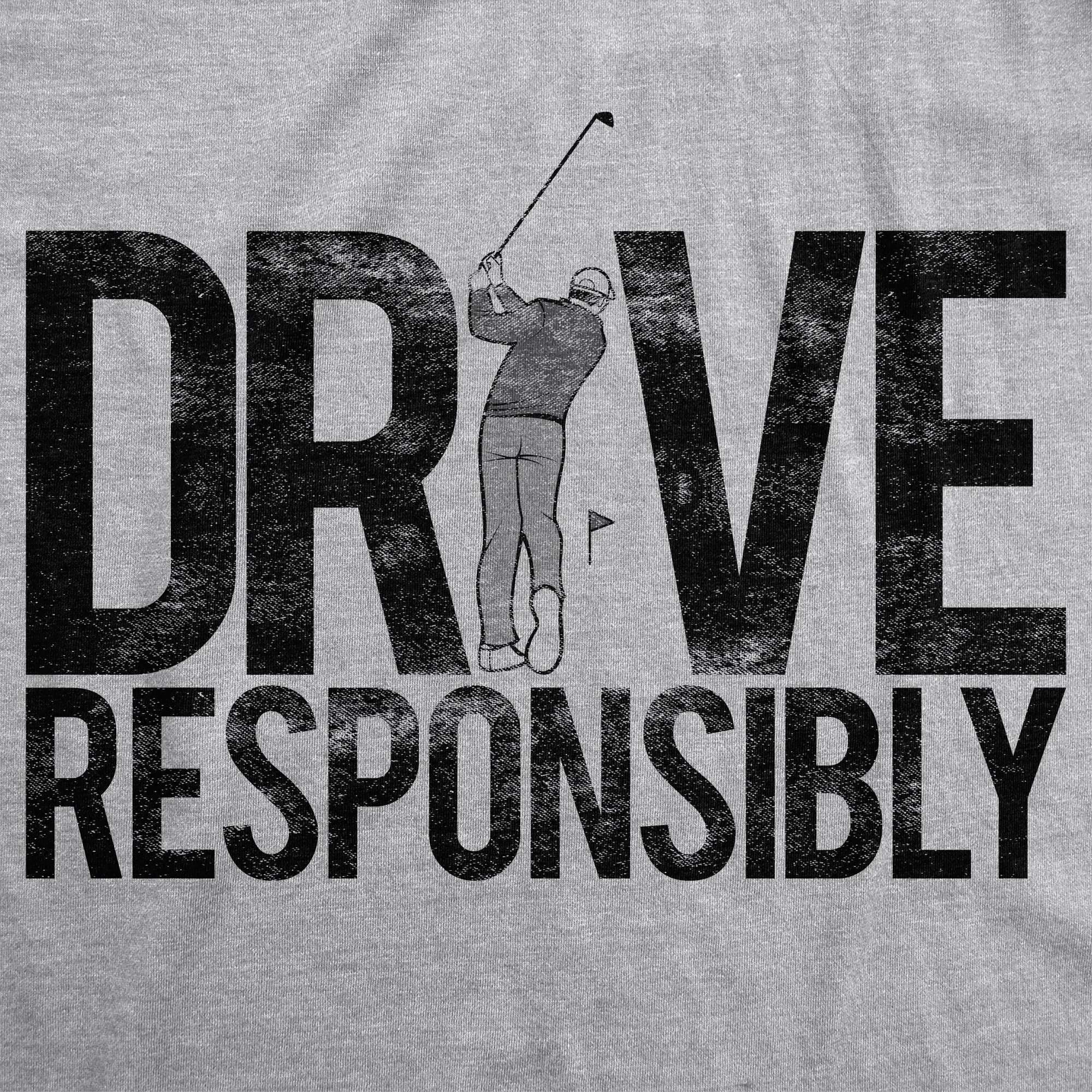 Drive Responsibly Men's T Shirt sold by Crazy Dog T-Shirts product image thumbnail 2