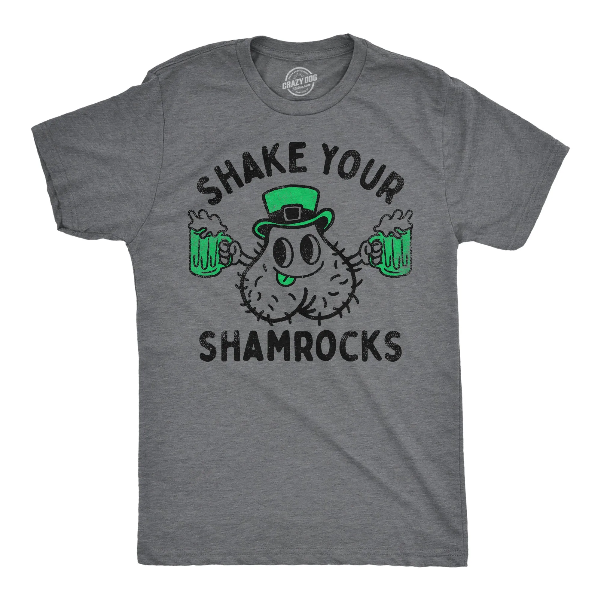 Shake Your Shamrocks Men's T Shirt sold by Crazy Dog T-Shirts