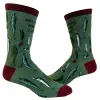 Mens Only Happy When I'm Fishing Socks sold by Crazy Dog T-Shirts