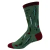 Mens Only Happy When I'm Fishing Socks sold by Crazy Dog T-Shirts