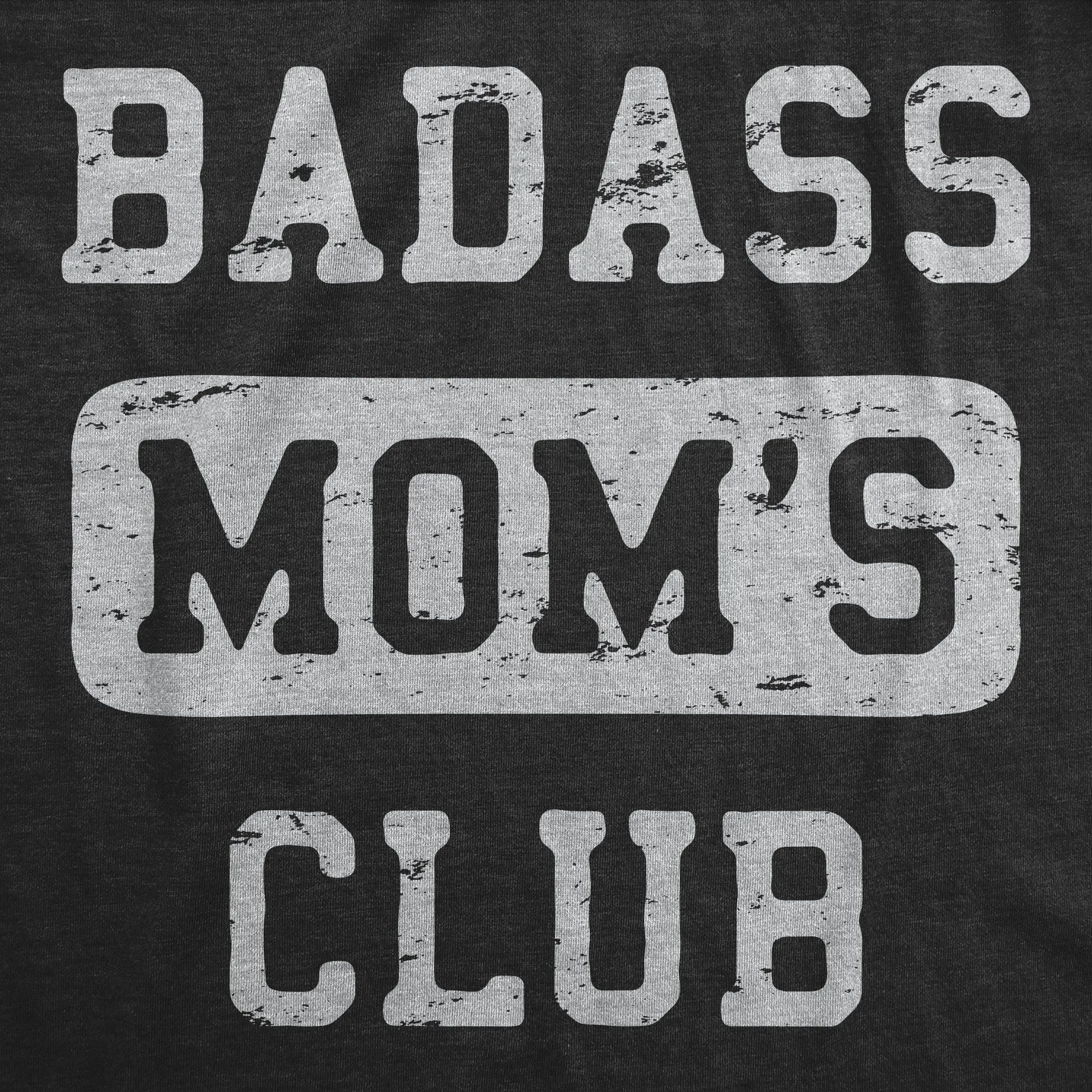Badass Moms Club Women's T Shirt sold by Crazy Dog T-Shirts product image thumbnail 2