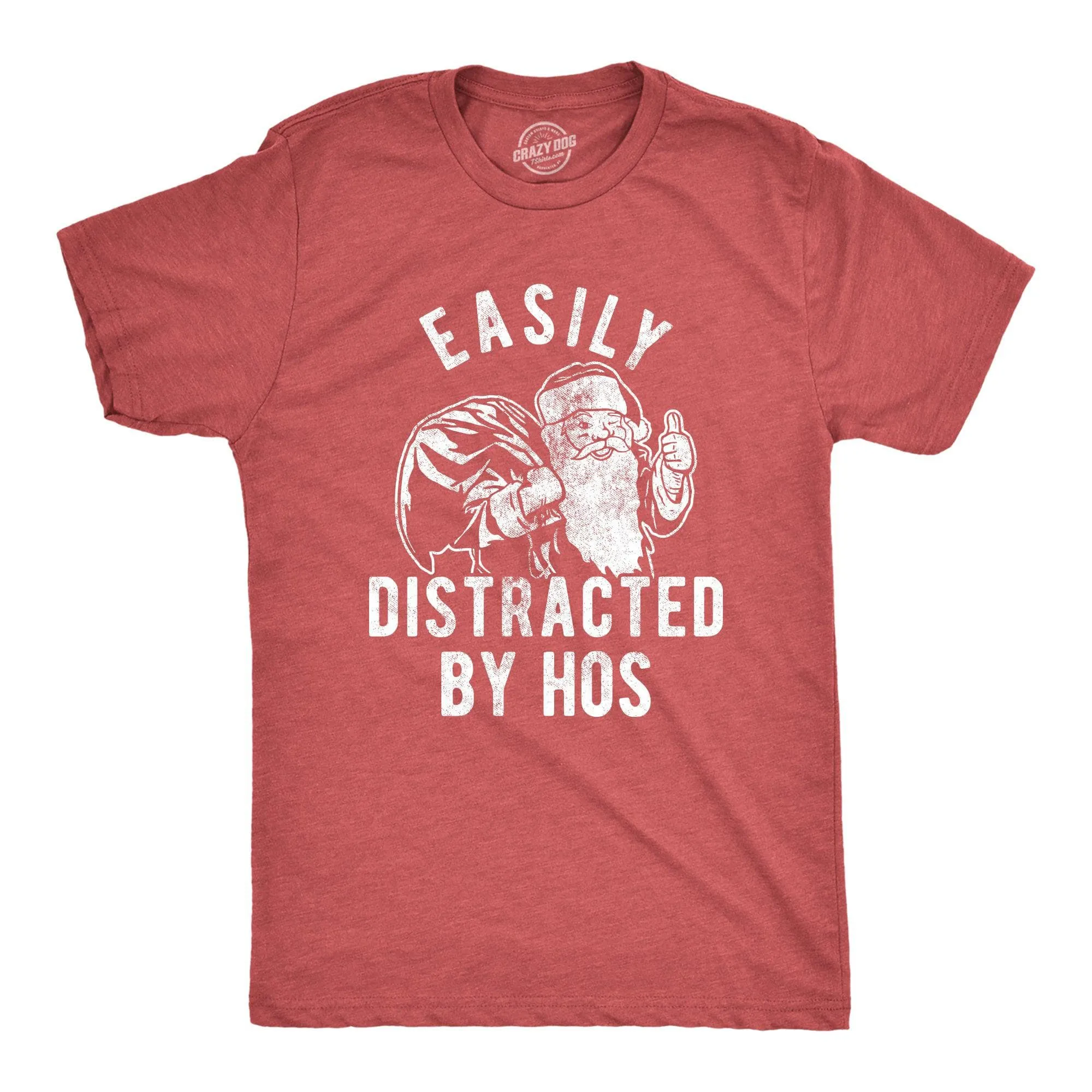 Easily Distracted By Hos Men's T Shirt sold by Crazy Dog T-Shirts