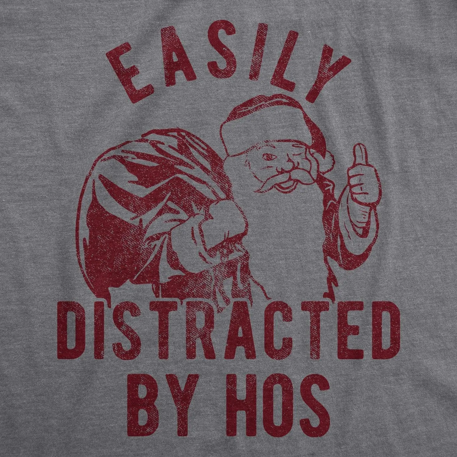 Easily Distracted By Hos Men's T Shirt sold by Crazy Dog T-Shirts product image thumbnail 3
