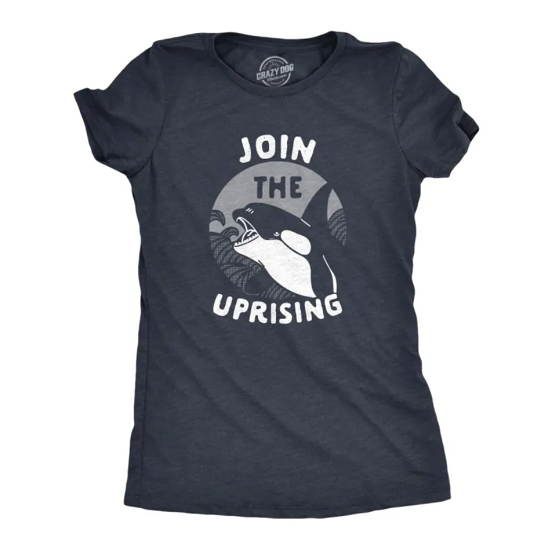 Join The Uprising Women's T Shirt sold by Crazy Dog T-Shirts