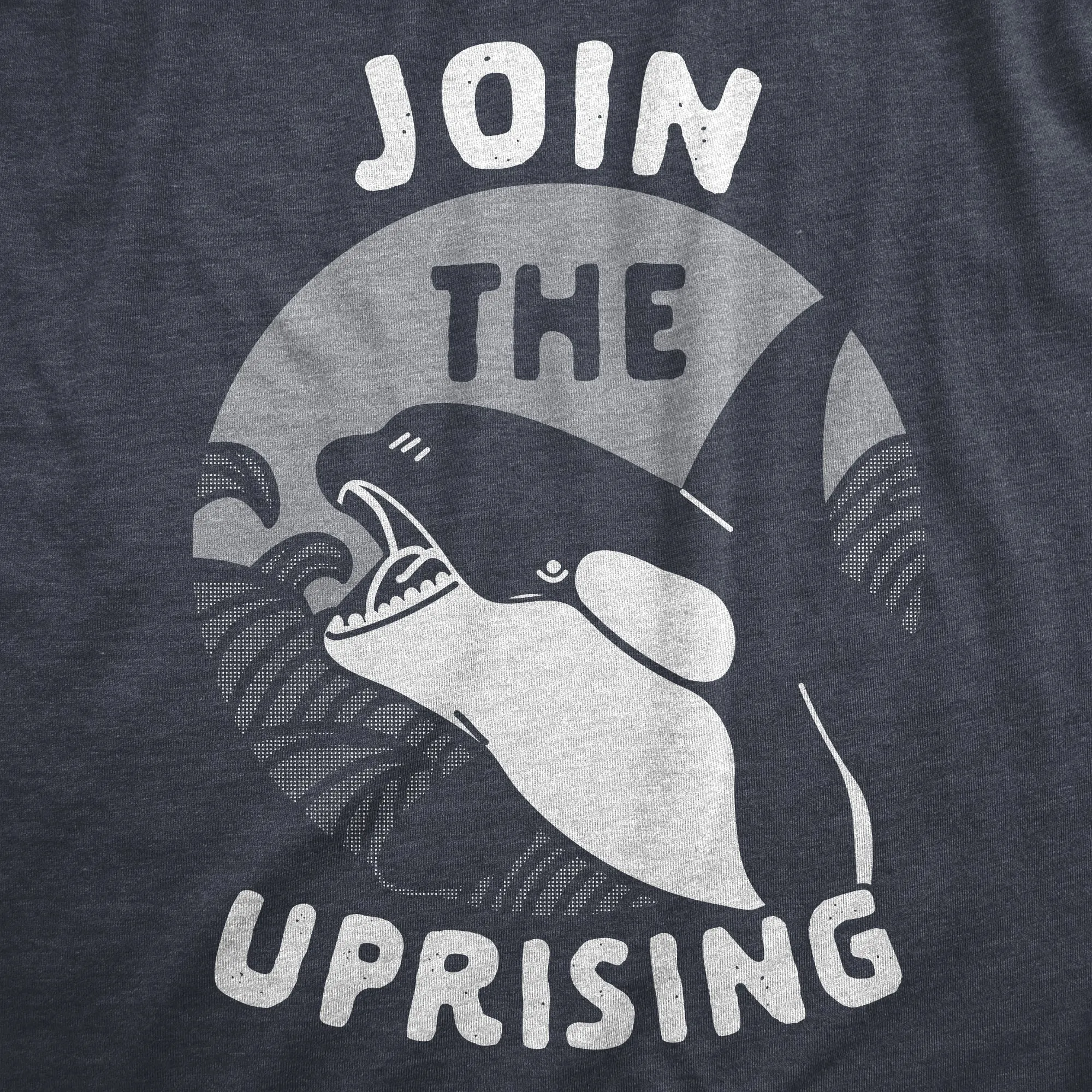Join The Uprising Women's T Shirt sold by Crazy Dog T-Shirts product image thumbnail 2