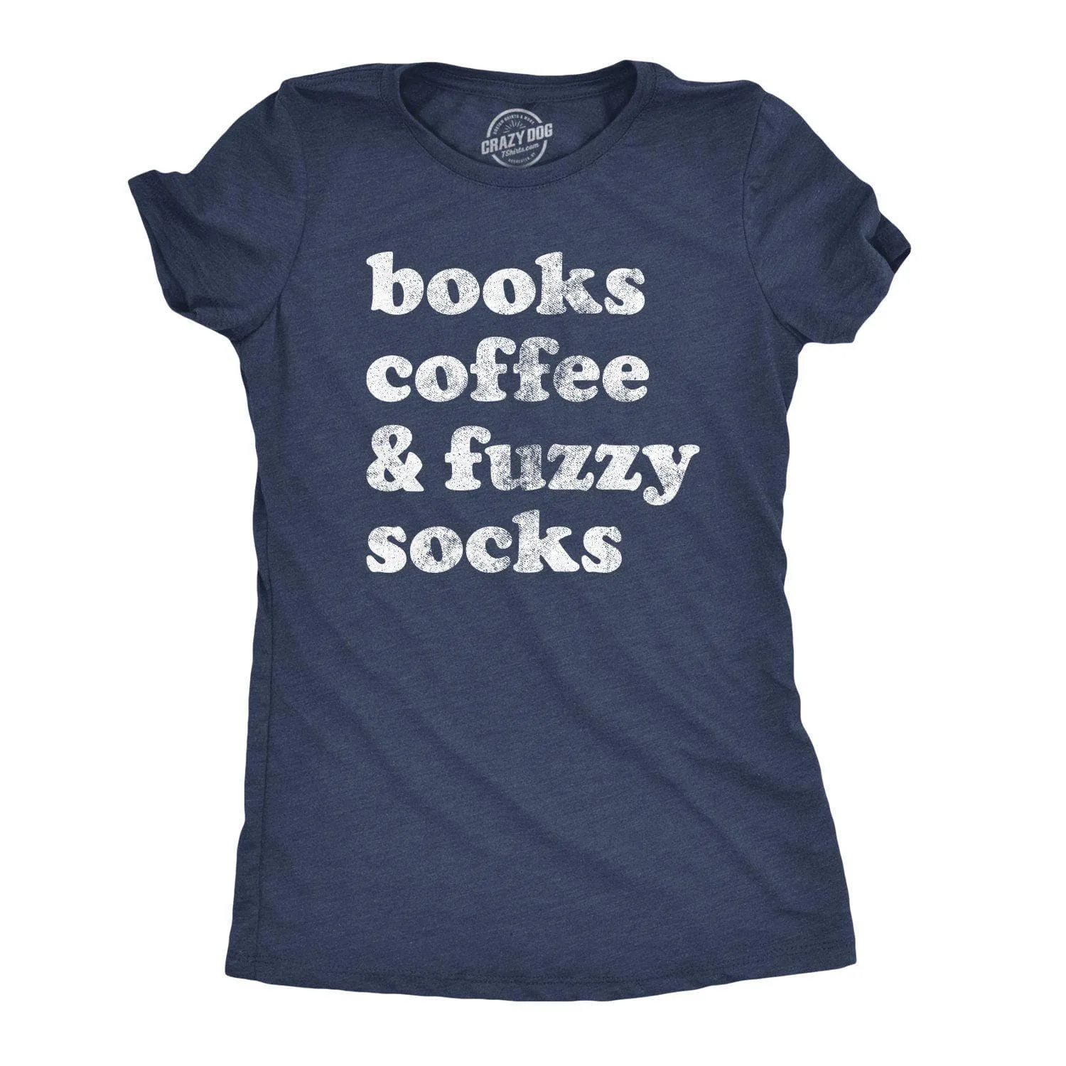Books Coffee Women's T Shirt sold by Crazy Dog T-Shirts
